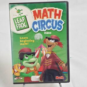 LeapFrog Math Circus DVD Educational Learning Ages 3-6